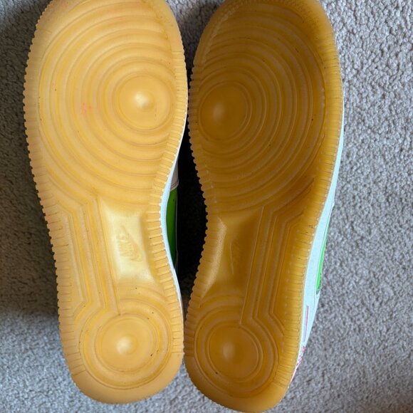 Nike Air Force 1 LV8 Shoes Size 7Y White Space Purple FD1035-100 - Picture 8 of 10